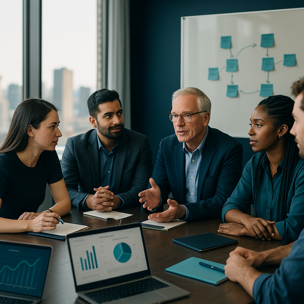 Global entrepreneurs working together